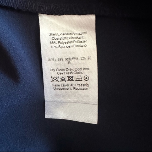 Donna Karan New York NWT Cap Sleeve Dress Above Knee Party Sheath Size 6 Blue - Picture 15 of 16